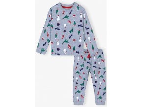 Chlapecké pyžamo dlouhý rukáv Vánoce
