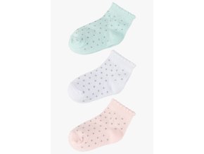 Ponožky - 3 páry v balení (Barva Mix barev, Velikost 30/32)