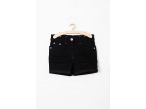 Dívčí džínové šortky (Barva Černá, Velikost 134)