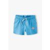 Dívčí modré šortky s kapsami
