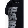 Chlapecké černé tričko krátký rukáv FAST