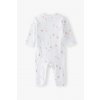 Kojenecký overal dlouhý rukáv Zajíčci