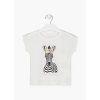 Dívčí tričko s potiskem zvířátka (dvě barevné varianty)