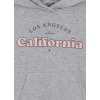 Dívčí šedá mikina s kapucí California