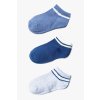 Chlapecké krátké ponožky modré - 3 páry v balení