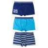 Chlapecké boxerky modré - 3 kusy v balení