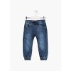 Chlapecké stylové džíny s pružným pasem a gumou dole