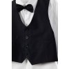 Chlapecký společenský set - košile, motýlek a vesta