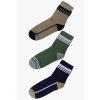 Chlapecké ponožky s proužky - 3 páry