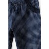 Dívčí elegantní legíny s károvaným vzorkem