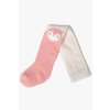 Kojenecké punčocháče růžovo-smetanové