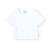 Dívčí žebrovaný crop top (různé barvy na výběr)