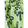 Chlapecké bavlněné kraťasy Palmy zelené
