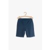 Chlapecké kraťasy s pruhem a kapsami (Barva Modrá, Velikost 134)