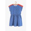 Letní šaty s potiskem (Barva Modrá, Velikost 104)