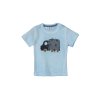 Kojenecké tričko krátký rukáv s aplikací auta