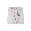 Chlapecké šedé šortky s kapsami