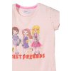 Dívčí tričko krátký rukáv s 3D aplikací Best friends