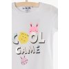 Dívčí tričko krátký rukáv s nápisem Cool Game