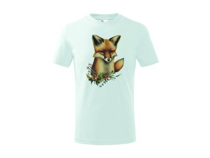 detske tricko frost liska mint