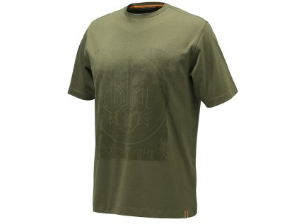beretta logo triko dark olive