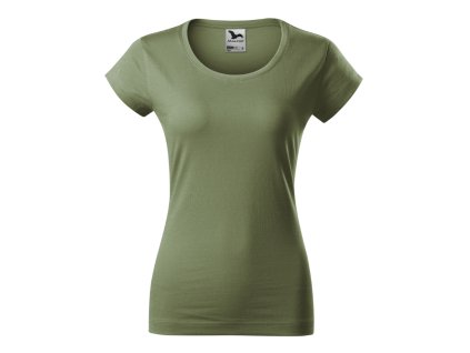 161 viper damske bavlnene triko kratky rukav khaki