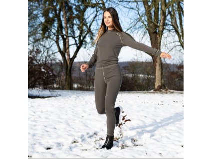 termo spodky damske zelene pce