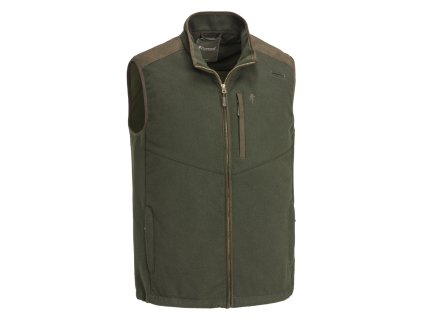 vesta pinewood nydala wool vest mens mossgreen suede brown
