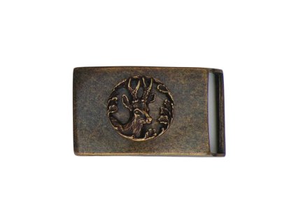 spona srnec v kruhu mosaz