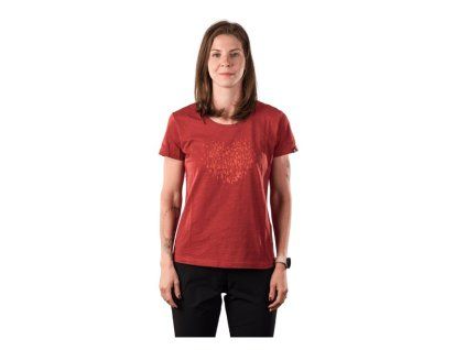damske triko Northfinder Guadalupe Cherry 1