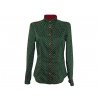 damska halenka model green red 232113 luko