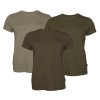 3447 triko tri pack pinewood ladies damské zelene hnede
