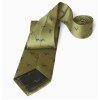51400640 2 kravata vazanka myslivecka jeleni svetla zelena