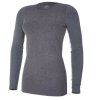 dámské termo triko smyk Outlast® DR - tmavě šedý melír