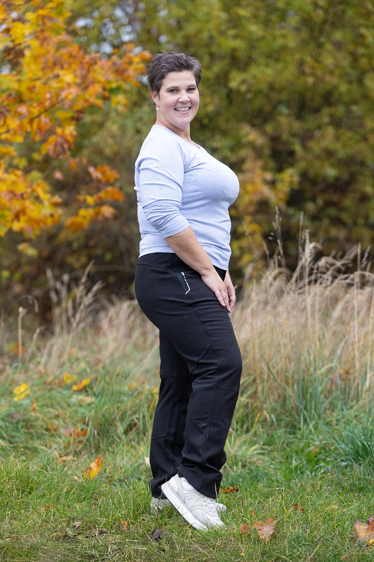 Dámské softshellové kalhoty na zimu