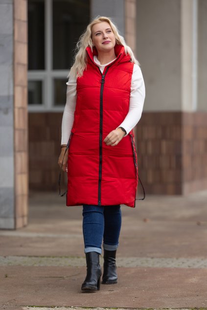 Dlouhá zimní vesta LA PRETTY [23945]