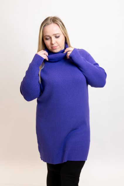 Úpletové šaty s rolákem BONNIE