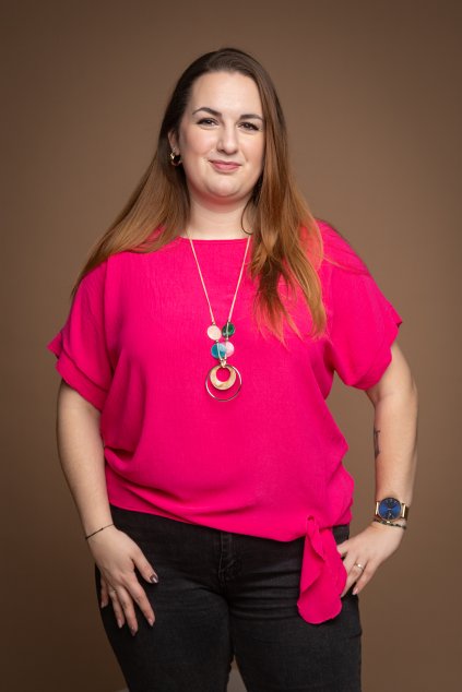 Elegantní tričko s uzlem SERENA