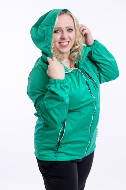 damska vetrovka WANDER zelena