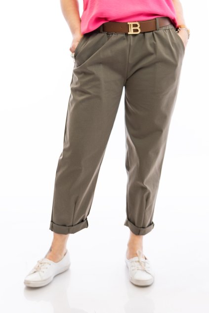 Damske kalhoty TRIXIE khaki