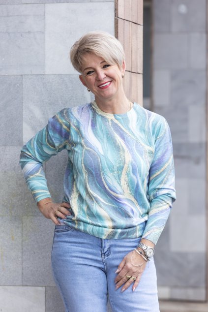 Dámský svetr PAINT [24588]