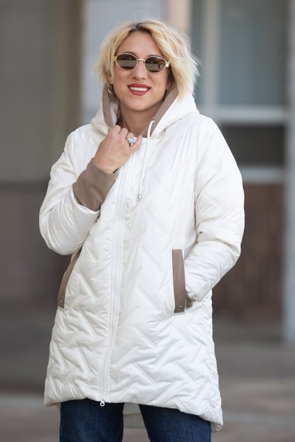 damska bunda NANCY kremova