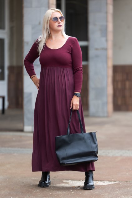 dlouhe saty HARPER vinova