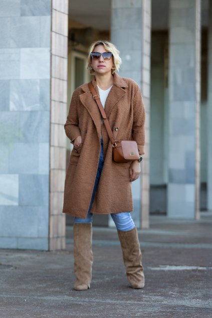 damsky prechodovy kabat TAYLOR oriskova