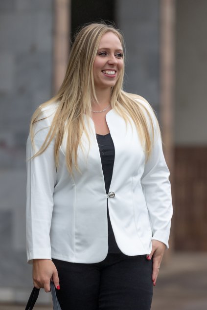 damske elegantni sako EXCLUSIVE bila