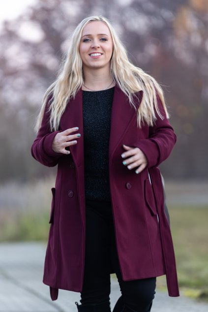 Elegantní zimní kabát REBEKA [81854]