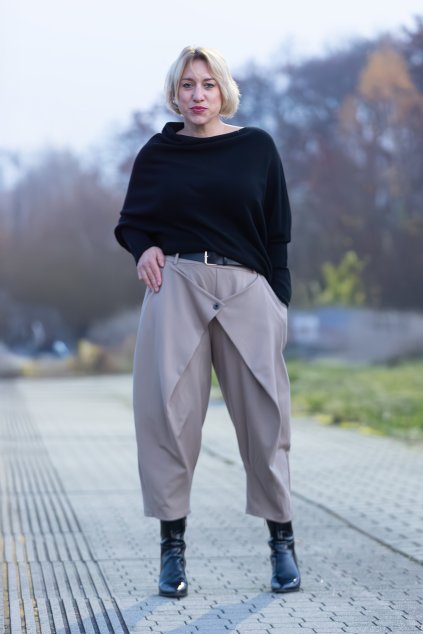 damske haremove kalhoty henry cappuccinova