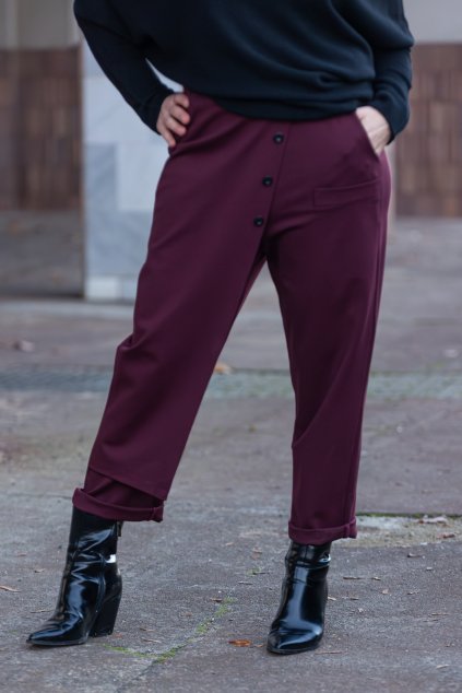 damske haremove kalhoty mango vinova