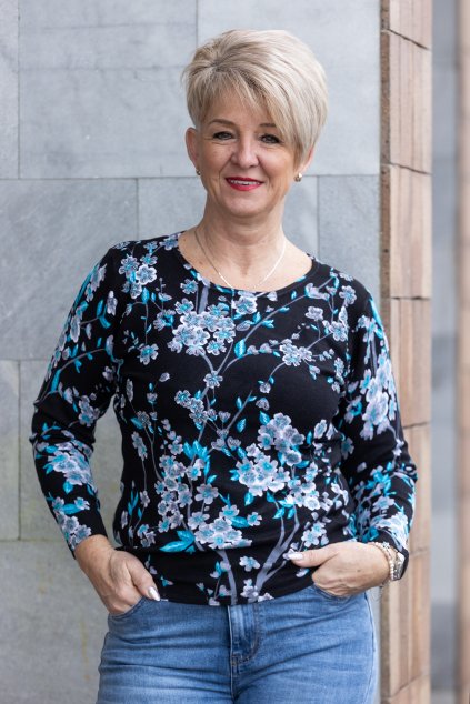 damsky elegantni svetr azul