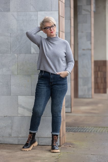 damske mom fit dziny escape m.sara modra